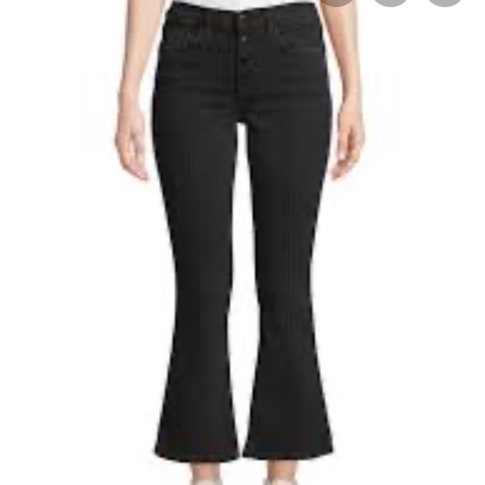Cotton Citizen cropped mini flare jeans. Size 25